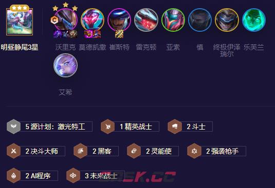 《金铲铲之战》s8.5源计划枪手阵容玩法攻略-第2张-手游攻略-GASK