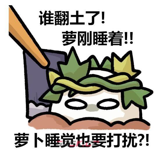 《桃源深处有人家》萝卜人表情包大全-第8张-手游攻略-GASK