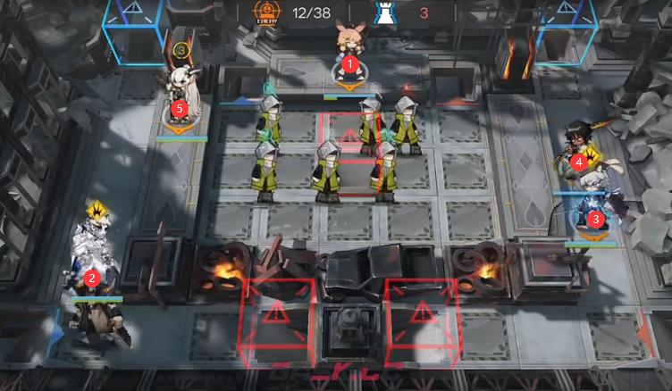 《明日方舟》惊霆无声12-4磨难难度攻略-第3张-手游攻略-GASK