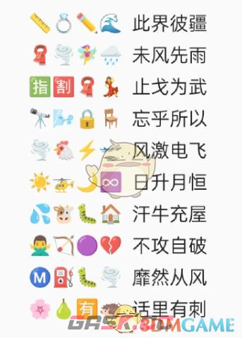 《卡普喔》emoji猜成语全部答案2023-第8张-手游攻略-GASK