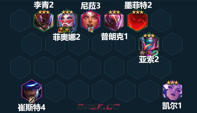 《金铲铲之战》亚索浪客之风阵容攻略-第4张-手游攻略-GASK