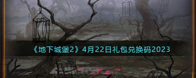 《地下城堡2》4月22日礼包兑换码2023-第1张-手游攻略-GASK