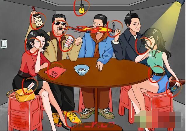 《疯狂梗传》同学聚会炫富找12处假炫富通关攻略-第2张-手游攻略-GASK