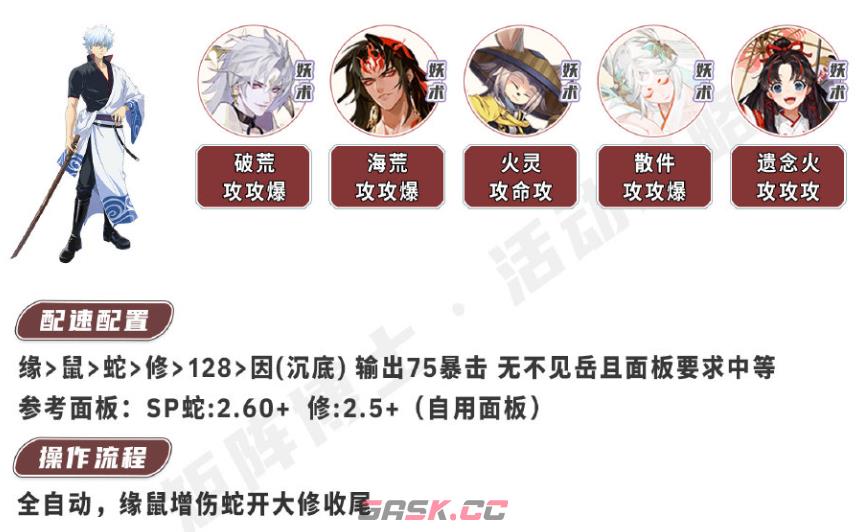 《阴阳师》银之绮都满buff阵容推荐-第5张-手游攻略-GASK