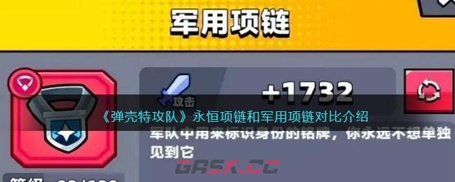 《弹壳特攻队》永恒项链和军用项链对比介绍-第1张-手游攻略-GASK