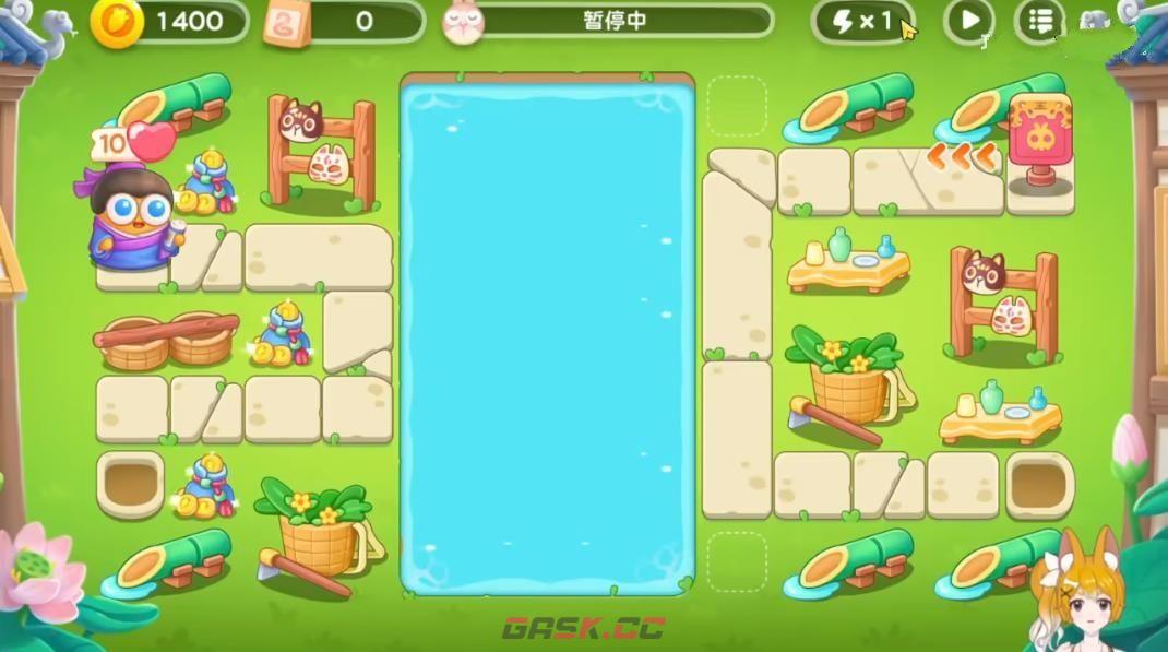 《保卫萝卜4》夏日垂钓第三关攻略图文-第2张-手游攻略-GASK