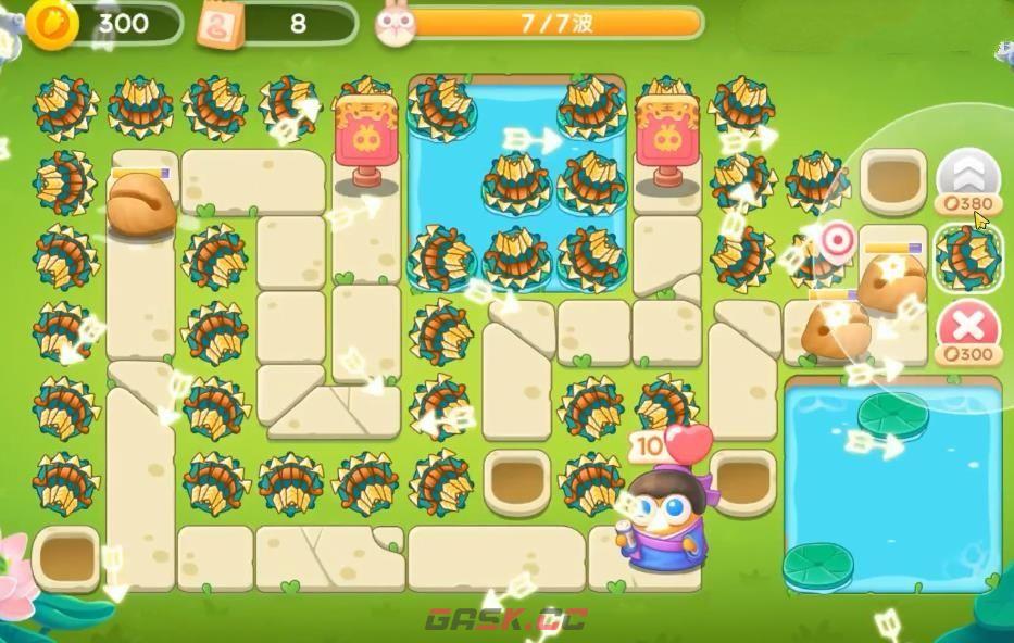 《保卫萝卜4》夏日垂钓第6关通关攻略-第6张-手游攻略-GASK