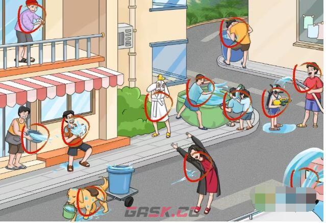 《疯狂梗传》泼水节找到12处不讲武德通关攻略-第2张-手游攻略-GASK