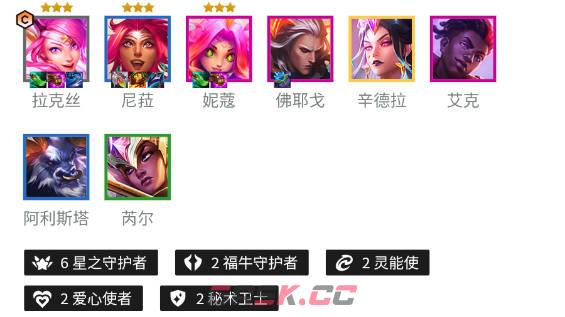 《金铲铲之战》S8.5启明奇点拉克丝阵容攻略-第2张-手游攻略-GASK