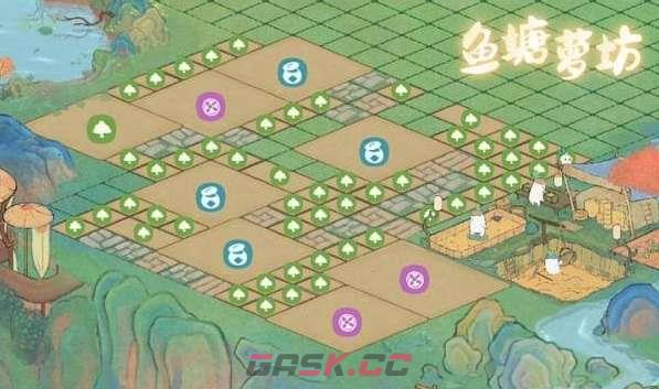 《桃源深处有人家》鱼塘罗坊布局攻略-第3张-手游攻略-GASK