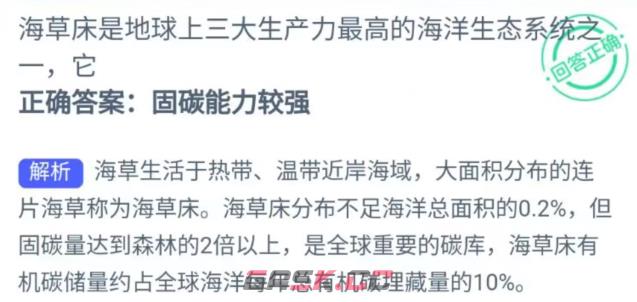 海草床是地球上三大生产力最高的海洋生态系统之一它-第2张-手游攻略-GASK