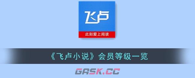 《飞卢小说》会员等级一览-第1张-手游攻略-GASK