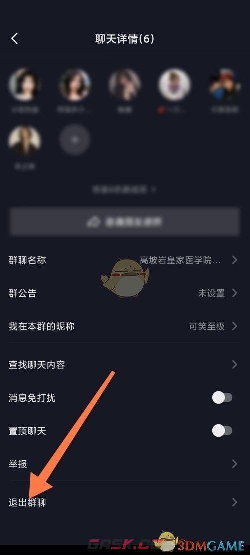 《抖音极速版》退出群聊方法-第4张-手游攻略-GASK