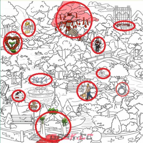 《疯狂梗传》找出十二个爱情元素通关攻略-第3张-手游攻略-GASK