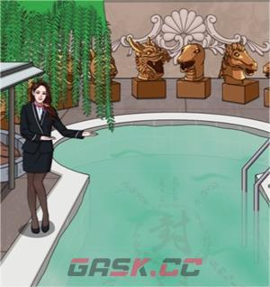 《进击的汉字》在客人到达之前清理泳池通关攻略-第2张-手游攻略-GASK