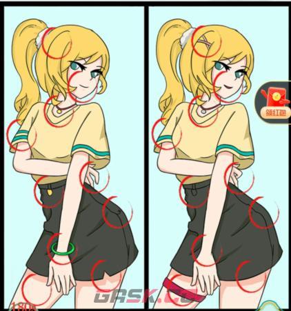 《疯狂梗传》美女找不同32通关攻略-第3张-手游攻略-GASK