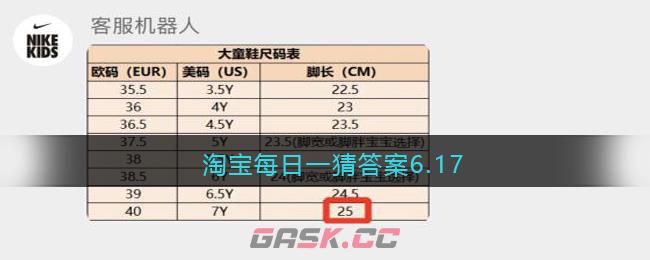 淘宝每日一猜答案6.17-第1张-手游攻略-GASK