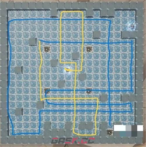 《塔瑞斯世界》冰面迷宫攻略-第2张-手游攻略-GASK