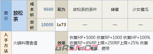 符文工房5放松茶怎么做-第2张-单机攻略-GASK