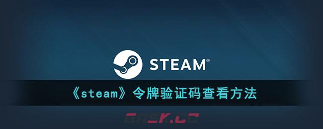 《steam》令牌验证码查看方法-第1张-手游攻略-GASK