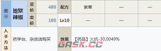 符文工房5地狱辣椒怎么做-第2张-单机攻略-GASK