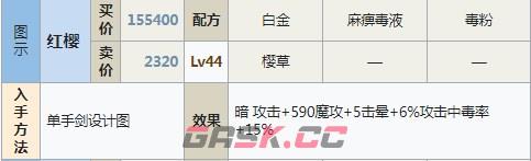 符文工房5红樱怎么做-第2张-单机攻略-GASK