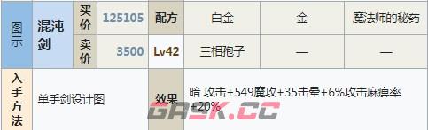 符文工房5混沌剑怎么做-第2张-单机攻略-GASK