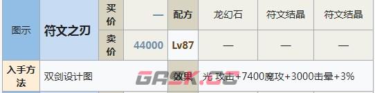 符文工房5符文之刃怎么做-第2张-单机攻略-GASK