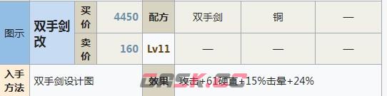 符文工房5双手剑改怎么做-第2张-单机攻略-GASK