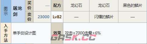 符文工房5屠龙剑怎么做-第2张-单机攻略-GASK