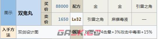 符文工房5双鬼丸怎么做-第2张-单机攻略-GASK