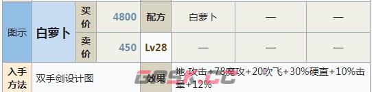 符文工房5白萝卜怎么做-第2张-单机攻略-GASK