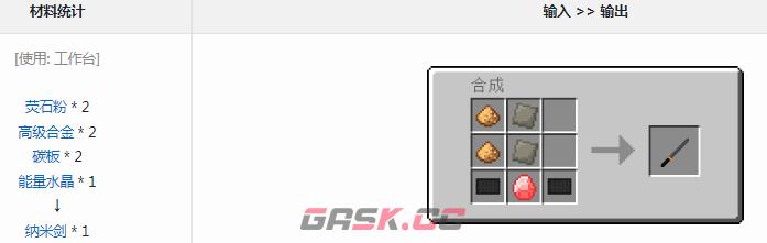 我的世界工业时代2mod纳米剑有什么用-第1张-单机攻略-GASK