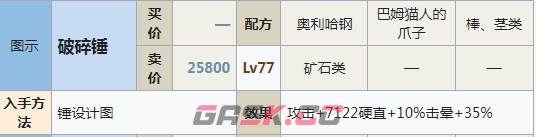 符文工房5破碎锤怎么做-第2张-单机攻略-GASK