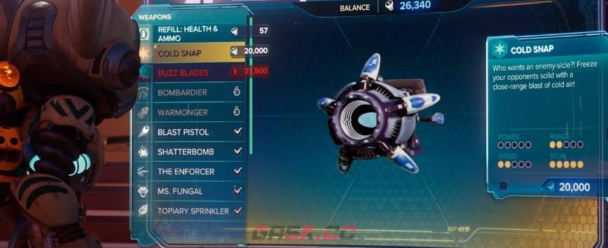 瑞奇与叮当时空跳转寒流炮怎么获得-第2张-单机攻略-GASK