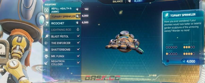 瑞奇与叮当时空跳转树木造型洒水器怎么获得-第2张-单机攻略-GASK