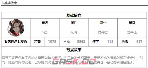 《第七史诗》光三眼强度解析一览-第2张-手游攻略-GASK