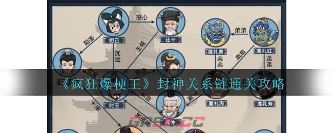 《疯狂爆梗王》封神关系链通关攻略-第1张-手游攻略-GASK