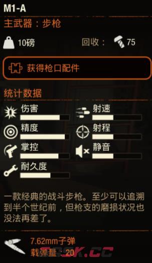 《腐烂国度2》武器 M1-A怎么样-第2张-单机攻略-GASK
