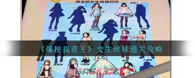 《爆梗找茬王》女生丝袜通关攻略-第1张-手游攻略-GASK