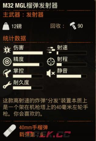 《腐烂国度2》武器 M32 MGL榴弹发射器怎么样-第2张-单机攻略-GASK
