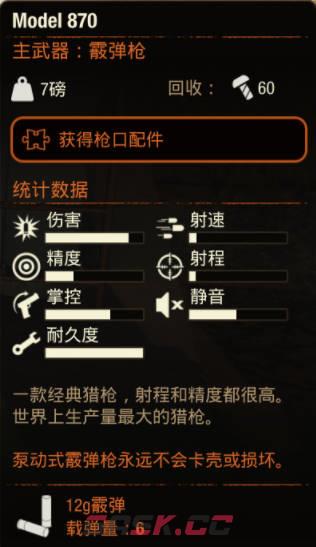《腐烂国度2》武器 MODLE 870怎么样-第2张-单机攻略-GASK