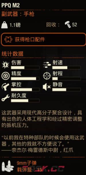 《腐烂国度2》武器 PPQ M2怎么样-第2张-单机攻略-GASK