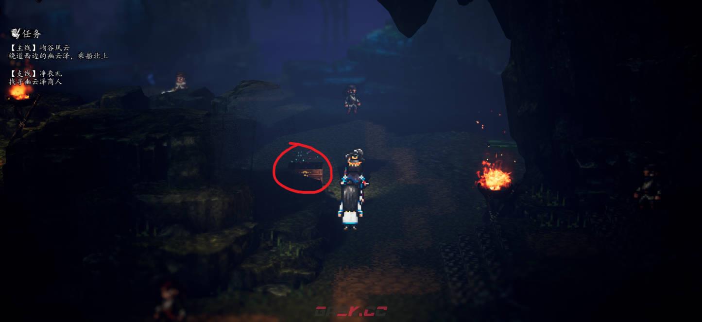 《逸剑风云决》万劫窟第2个宝箱在哪-第1张-单机攻略-GASK