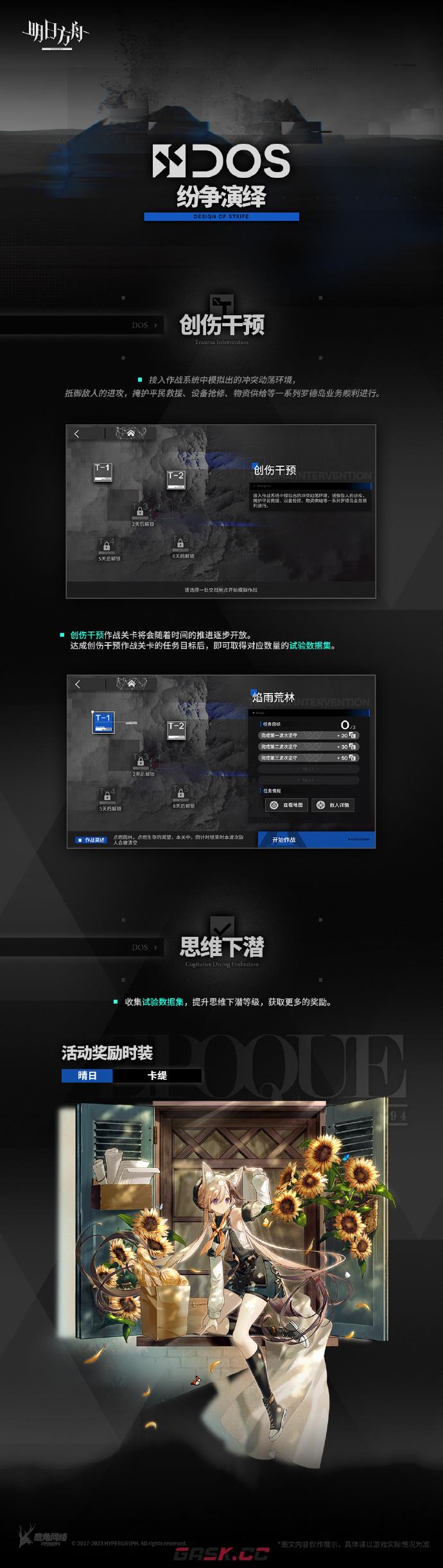 《明日方舟》纷争演绎玩法介绍一览-第3张-手游攻略-GASK