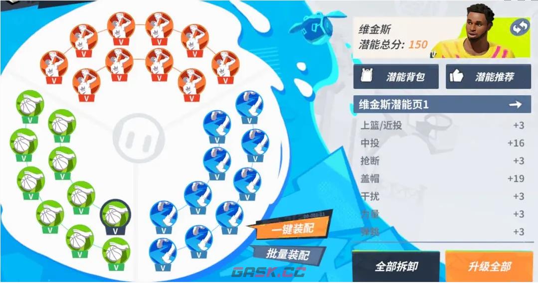 《全明星街球派对》维金斯潜能推荐一览-第2张-手游攻略-GASK