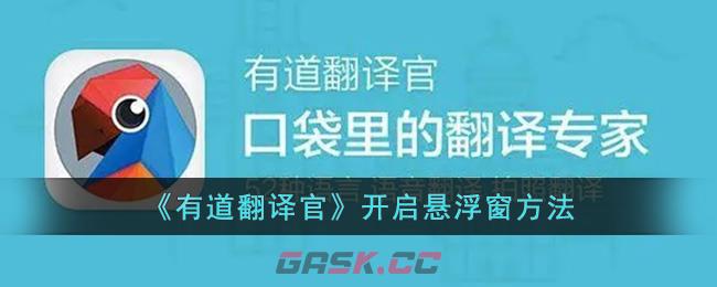 《有道翻译官》开启悬浮窗方法-第1张-手游攻略-GASK