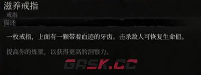《堕落之主》游侠黑羽斧子+滋养戒指视频攻略-第1张-单机攻略-GASK