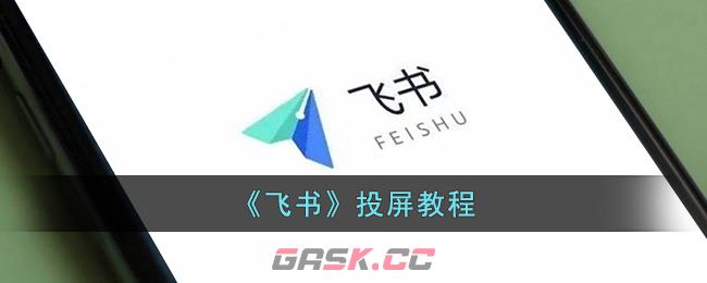 《飞书》投屏教程-第1张-手游攻略-GASK