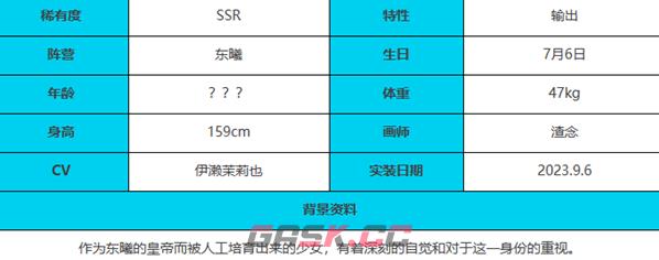 《绯色回响》未央角色介绍一览-第5张-手游攻略-GASK